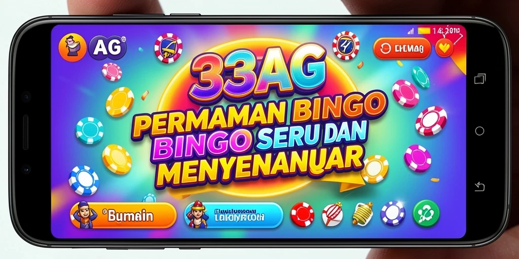 Tampilan gameplay Bingo yang seru dan interaktif di 33AG.