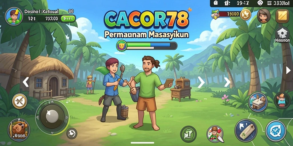Screenshot gameplay <strong>CACOR78</strong> yang menyajikan keseruan permainan kasual.