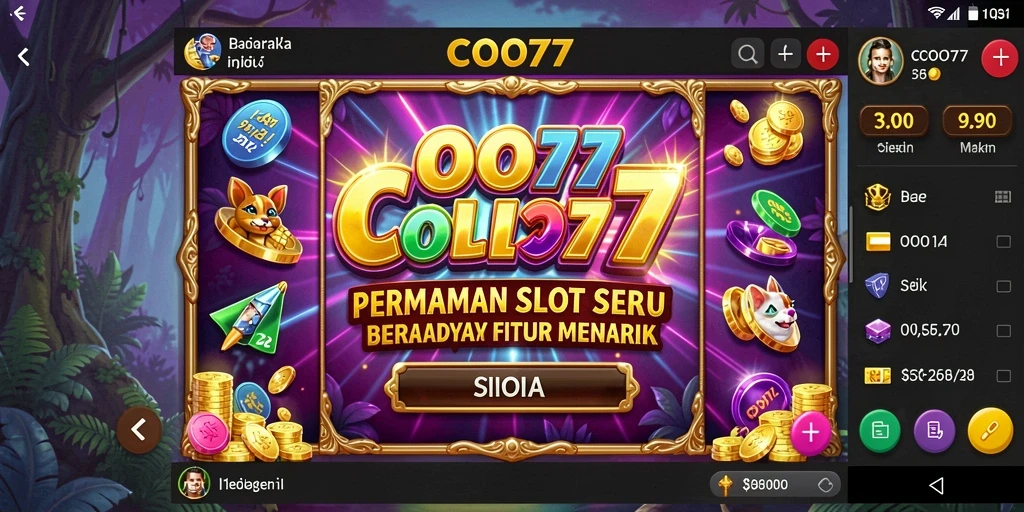Gameplay seru dari COO77 yang penuh dengan peluang menang besar.