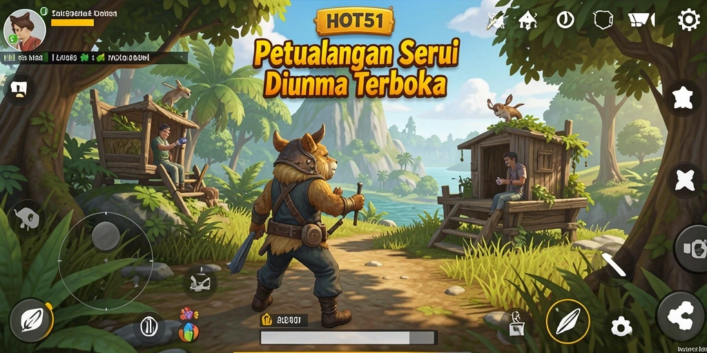 Tampilan menarik dari gameplay HOT51 yang penuh aksi dan eksplorasi.