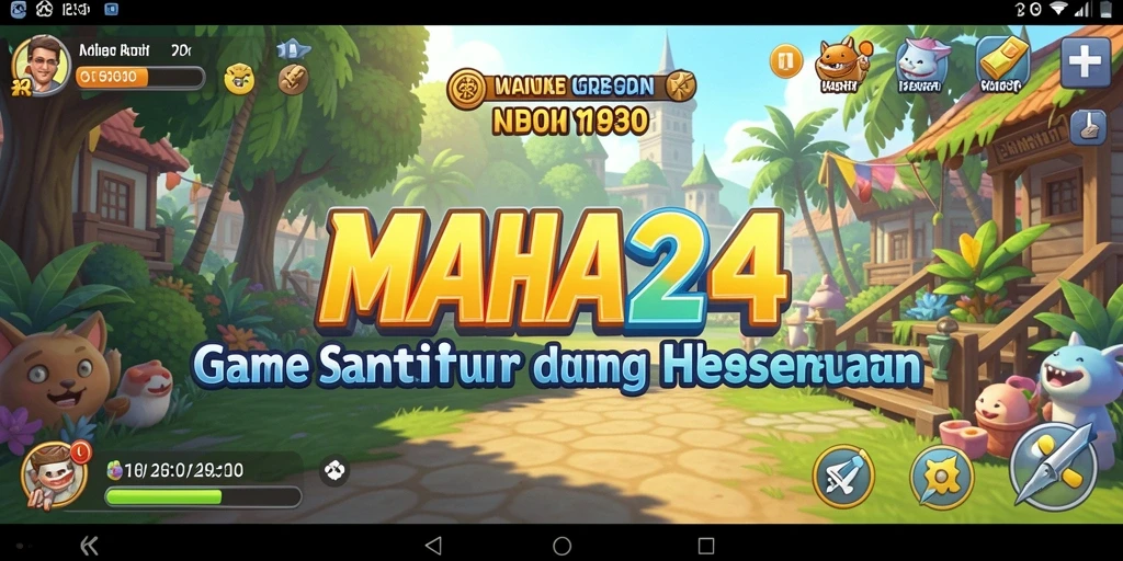 Tampilan menawan dengan gameplay yang seru di MAHA24.