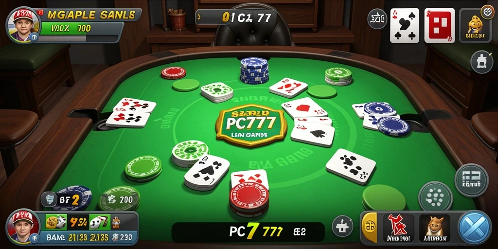 Tampilan gameplay PC777 yang penuh warna dan menarik.