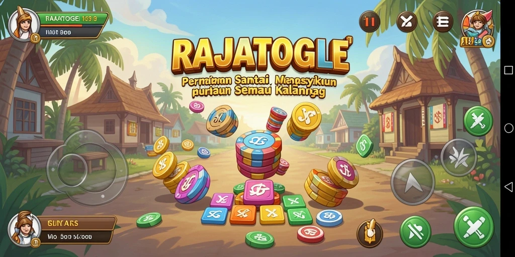 Tampilan gameplay RAJATOGEL yang menarik dan seru.