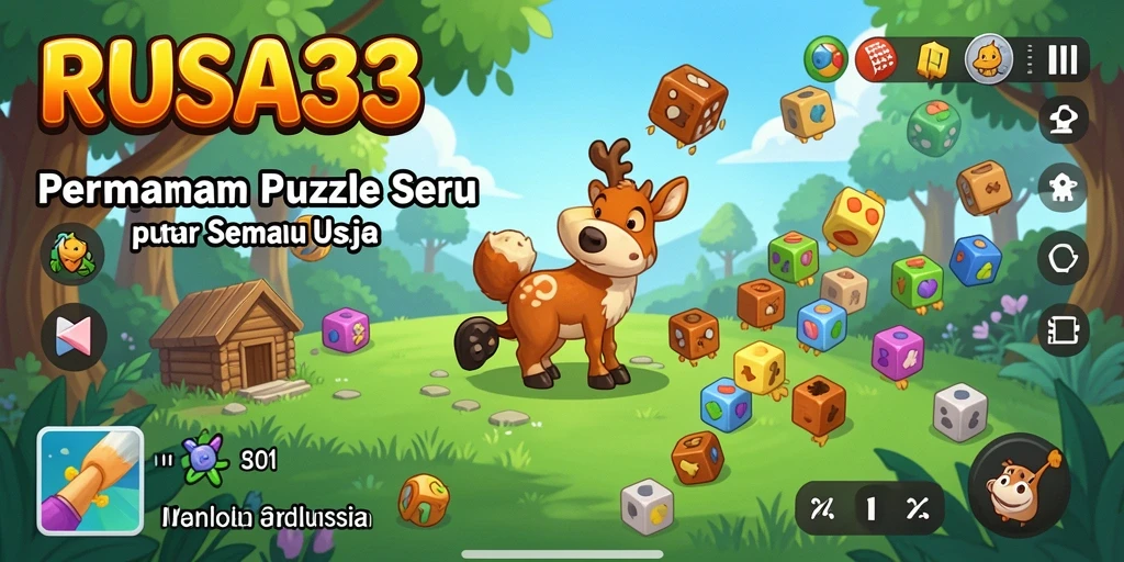 Screenshot gameplay RUSA33 menunjukkan tantangan puzzle yang menarik.