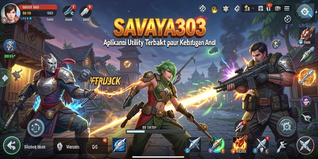 Screenshot utama dari SAVAYA303 menampilkan antarmuka aplikasi yang intuitif.