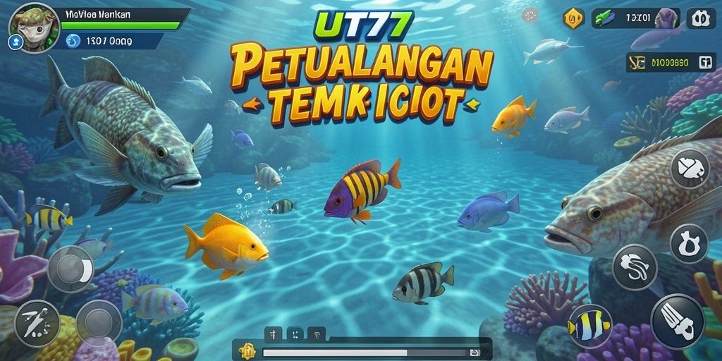 Gameplay seru menangkap ikan di UT77 dengan teman-teman.