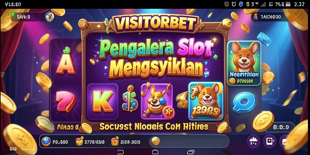 Screenshot VISITORBET menampilkan gameplay Slot yang mengasyikkan dan interaktif.